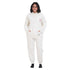 Women White Self Love Era Oversize Hoodie Set
